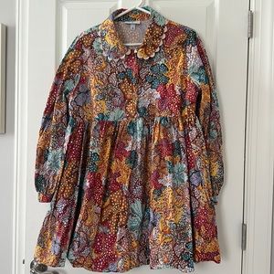 Kika Vargas x Target Floral Mini Dress Sz XL